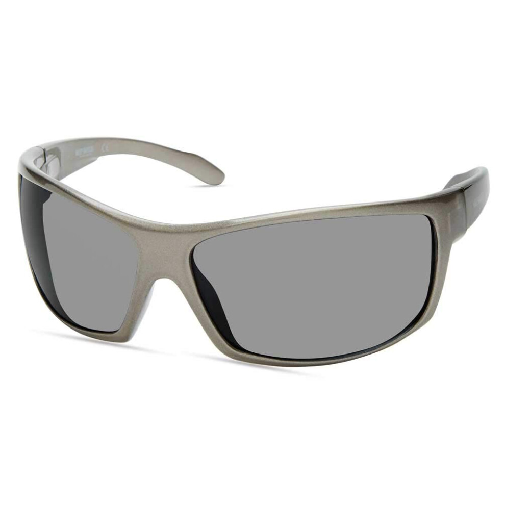 Harley-Davidson Men's Large Sport Sunglasses  Metallic Gray Frame & Sm