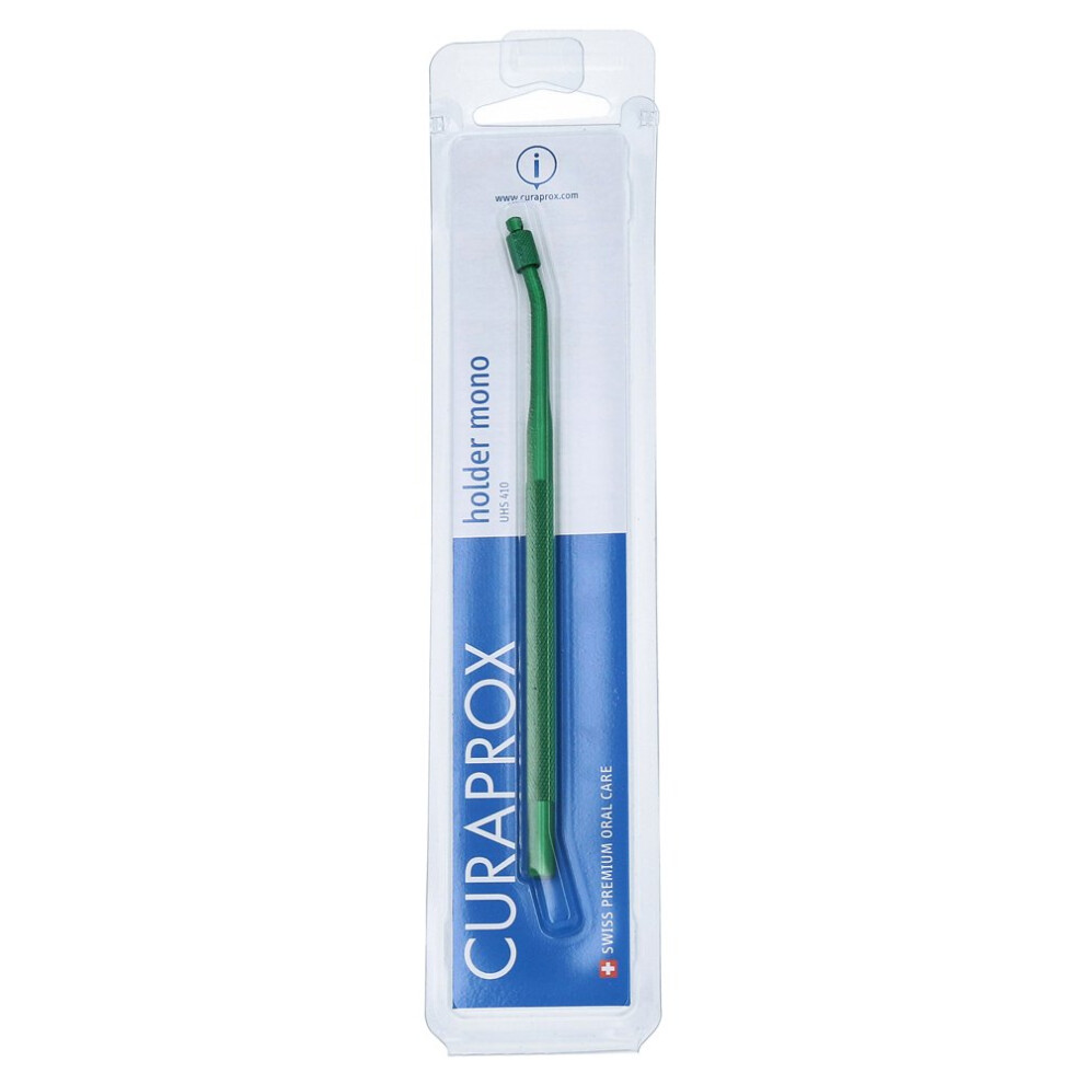 Curaprox UHS 410 Metal Interdental Brush Holder  Green