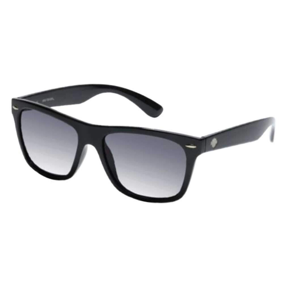 Harley-Davidson Men's Hd0622s Square Sunglasses  Black  55-16-143