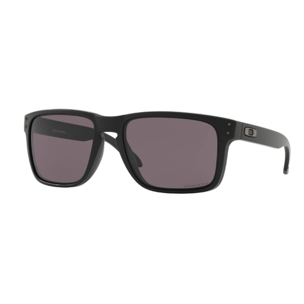 OAKLEY SI Holbrook Matte Black/Prizm Gray Sunglasses (OO9102-K255)