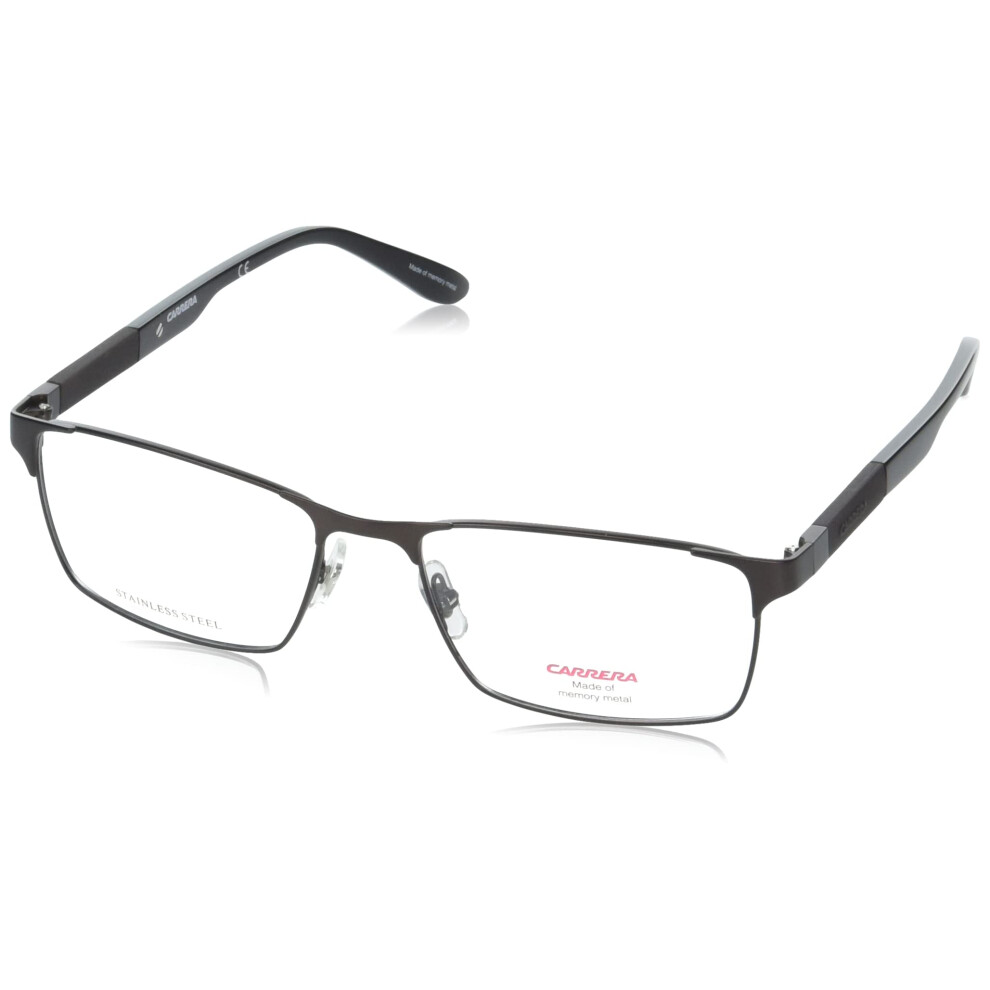 Carrera Men's 8822 Rectangular Prescription Eyewear Frames  Matte Brow