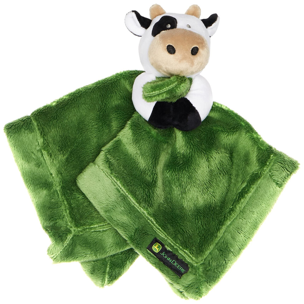 John Deere Baby Cuddle Snuggle Security Blanket Boy Girl Farm Animal C