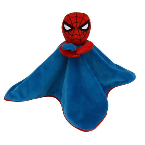 Disney Marvel Spiderman Blå och Röd Super Mjuk Securitetsfilt