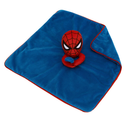 Disney Marvel Spiderman Blå och Röd Super Mjuk Securitetsfilt 2
