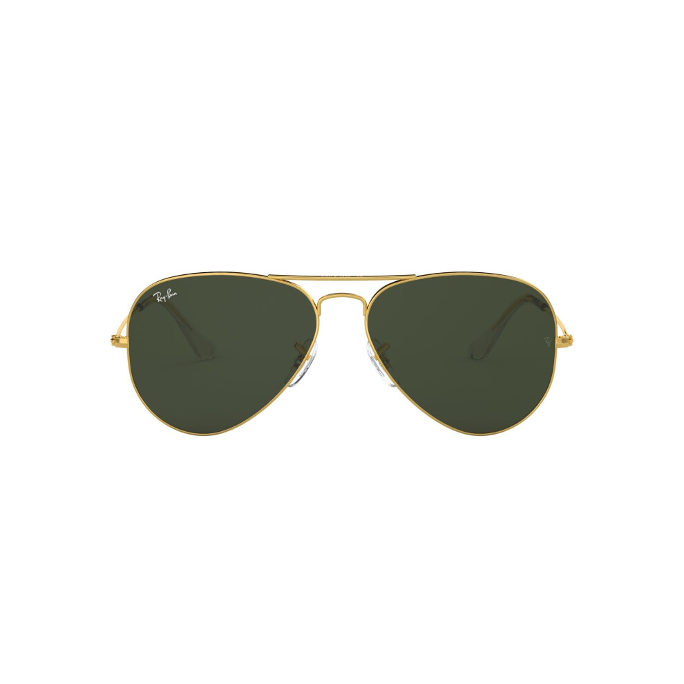 Ray-Ban RB3025 Classic Aviator Sunglasses  Gold/G-15 Green  62 mm