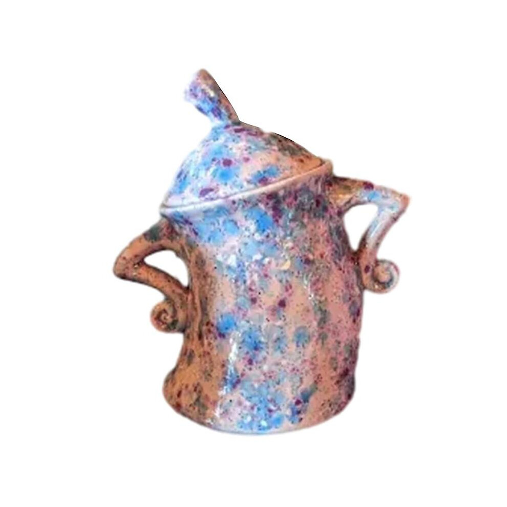 Fullware (Pink) Canister With Attitude Cute Sassy Storage Canister Fun Ceramic Desktop Ornaments Pink