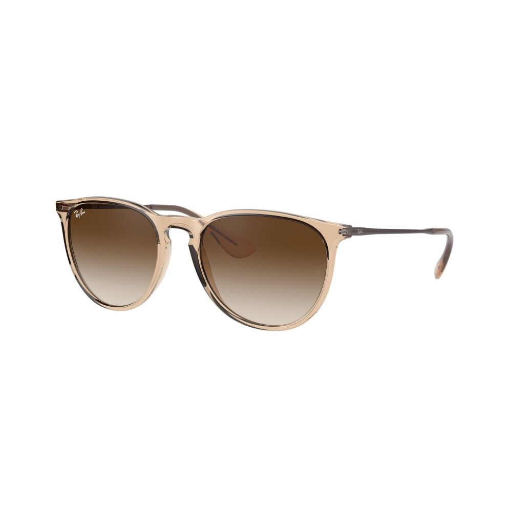 Ray-Ban Woman Sunglass Erika Color Mix - Frame color: Transparent Brown, Lens color: Brown Gradient - Image 7
