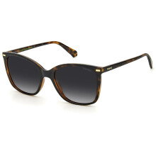 Gafas de sol - Polaroid - PLD 4108/S HVN (086 LA) - Montura mariposa - Lentes grises - Categoría 3
