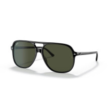 Ray-Ban RB2198 Bill Square Sunglasses  Black/Green  60 mm