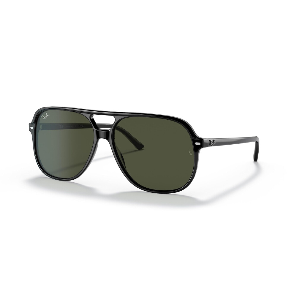Ray-Ban Bill Sunglasses Polished Black / G-15 Green - Image 7