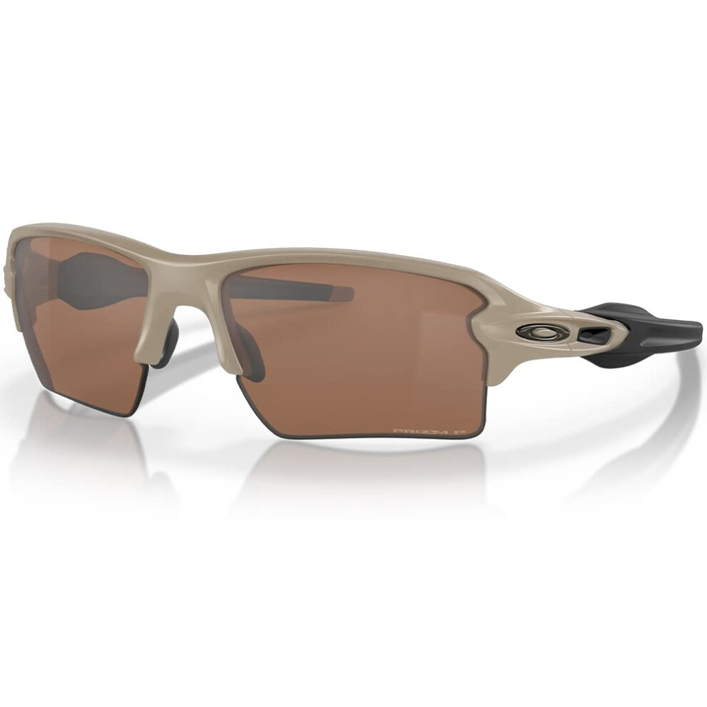 Oakley Men's Oo9188 Flak 2.0 XL Rectangular Sunglasses  (84) Desert Ta