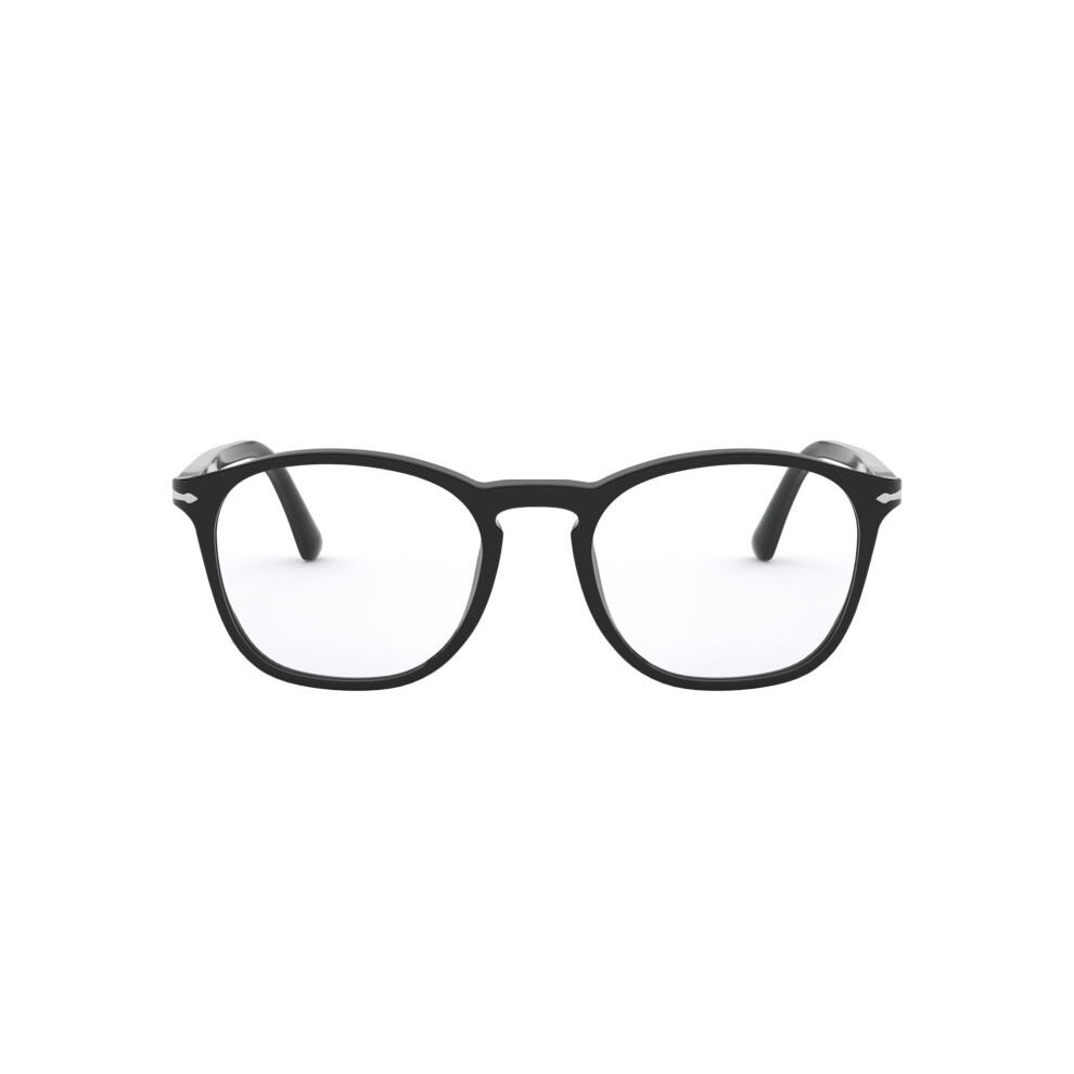 Persol Po3007vm Square Prescription Eyewear Frames Black/Demo Lens 5