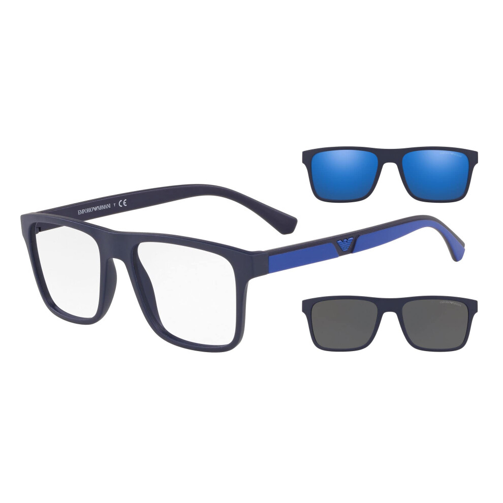 Armani Emporio Men's Ea4115 Prescription Eyewear Frames With Two Inter