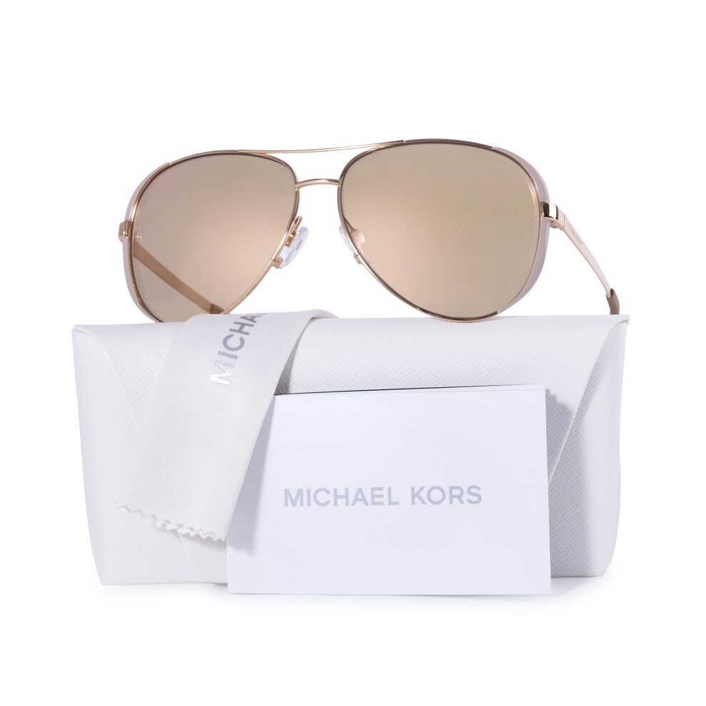 Michael Kors MK5004 CHELSEA Aviator 1017R1 59M Sunglasses For Women +