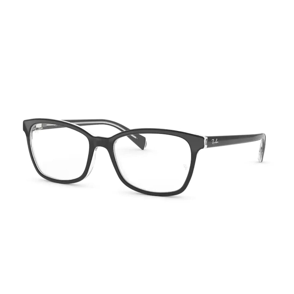 Ray-Ban RX5362 2034 54MM Black on Transparent Butterfly Eyeglasses for