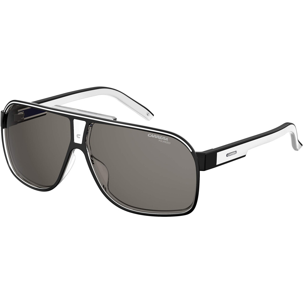 Carrera Grand Prix 2/S 07C5/M9 64M Black Crystal/Grey Polarized Rectan