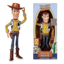 Disney Pixar Toy Story Woody Interactive Talking Action Figure 40cm Sheriff Cowboy Doll Kids Boys Girls Creative Gifts