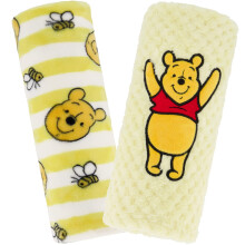 Disney 2-Pack Babyfilt för Spädbarn, Plush Fleece Winnie The Pooh Filt, Perfekt Gåva för Småbarn