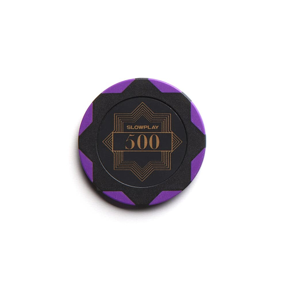 Photos - Dining Table SLOWPLAY Nash Clay Poker Chips 14 Grams Heavyweight Clay Composite 4