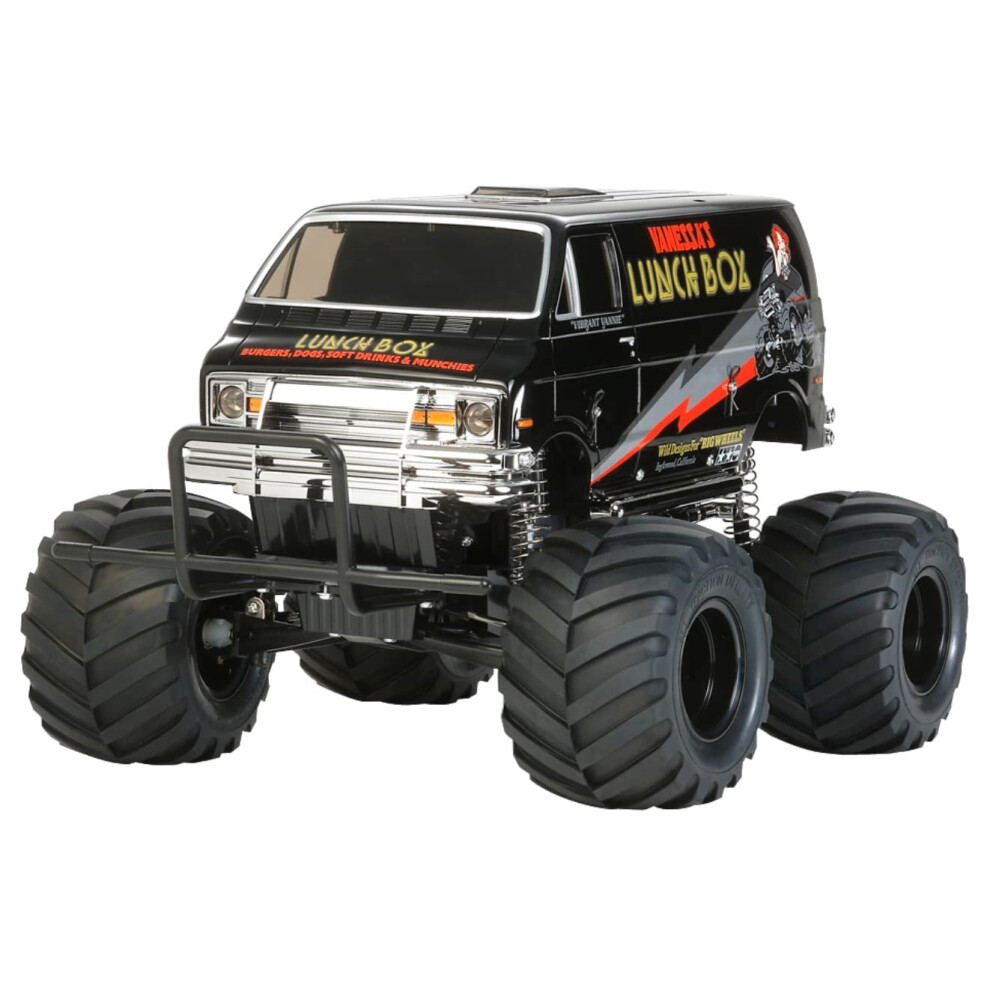 TAMIYA America  Inc 1/12 Lunch Box Monster Truck Kit  Black Edition  T