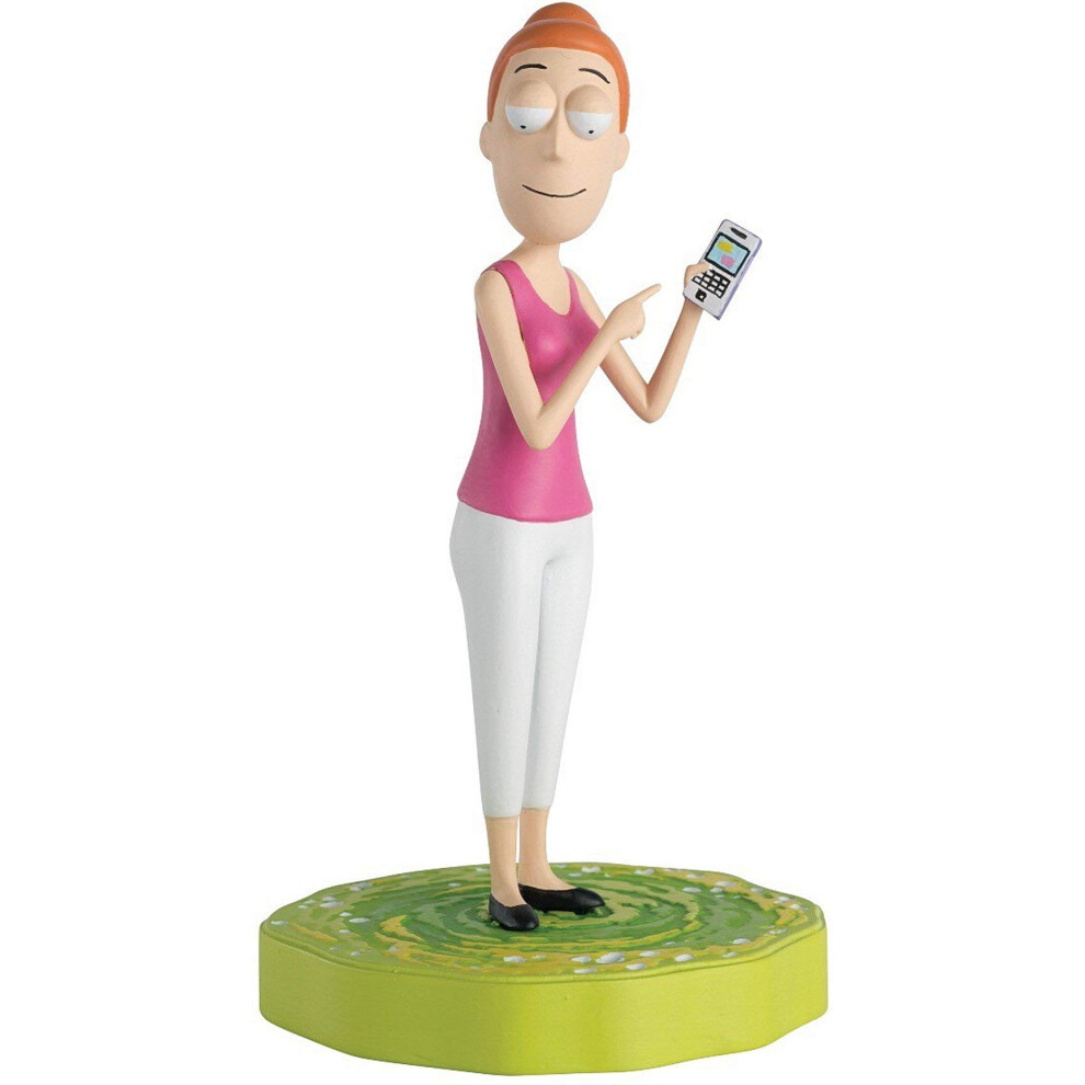 Rick and Morty Collection | Summer Smith Figurine with Magazine Issue