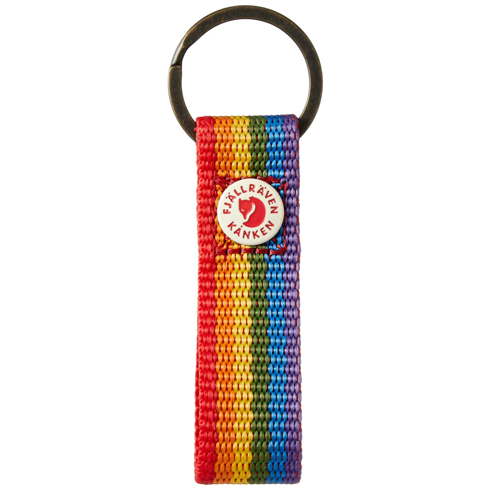 Fjallraven  Kanken Key Ring for Everyday Carry  Rainbow Pattern