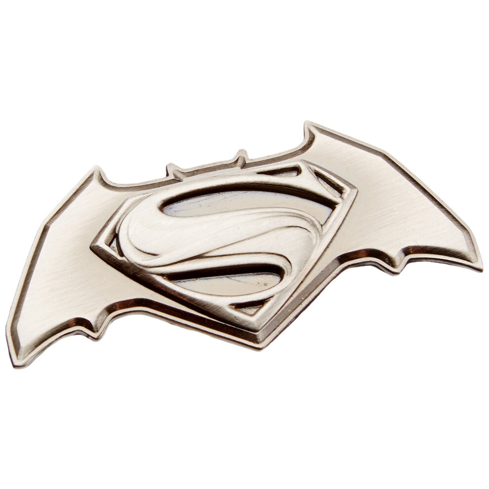 DC Comics Batman vs Superman Deluxe Pewter Lapel Pin