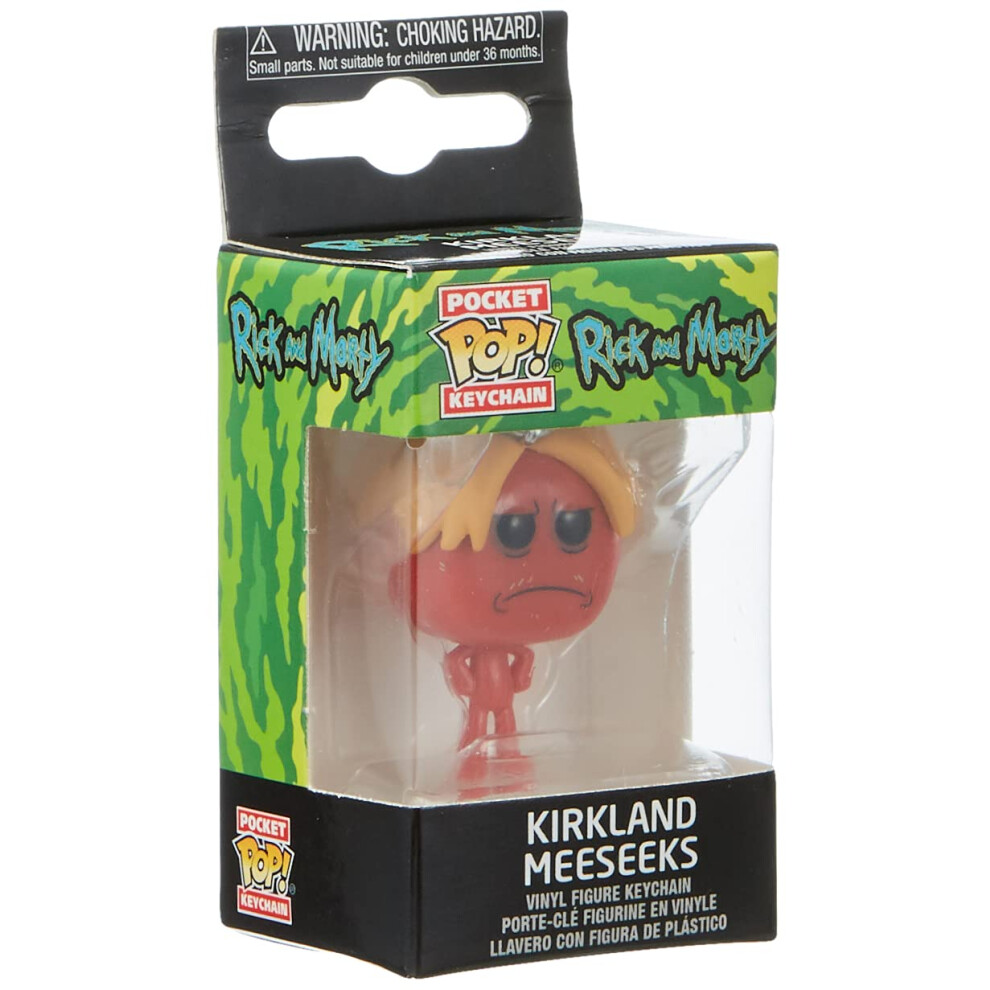 Rick and Morty Pocket Pop! Keychain Kirkland Meeseeks