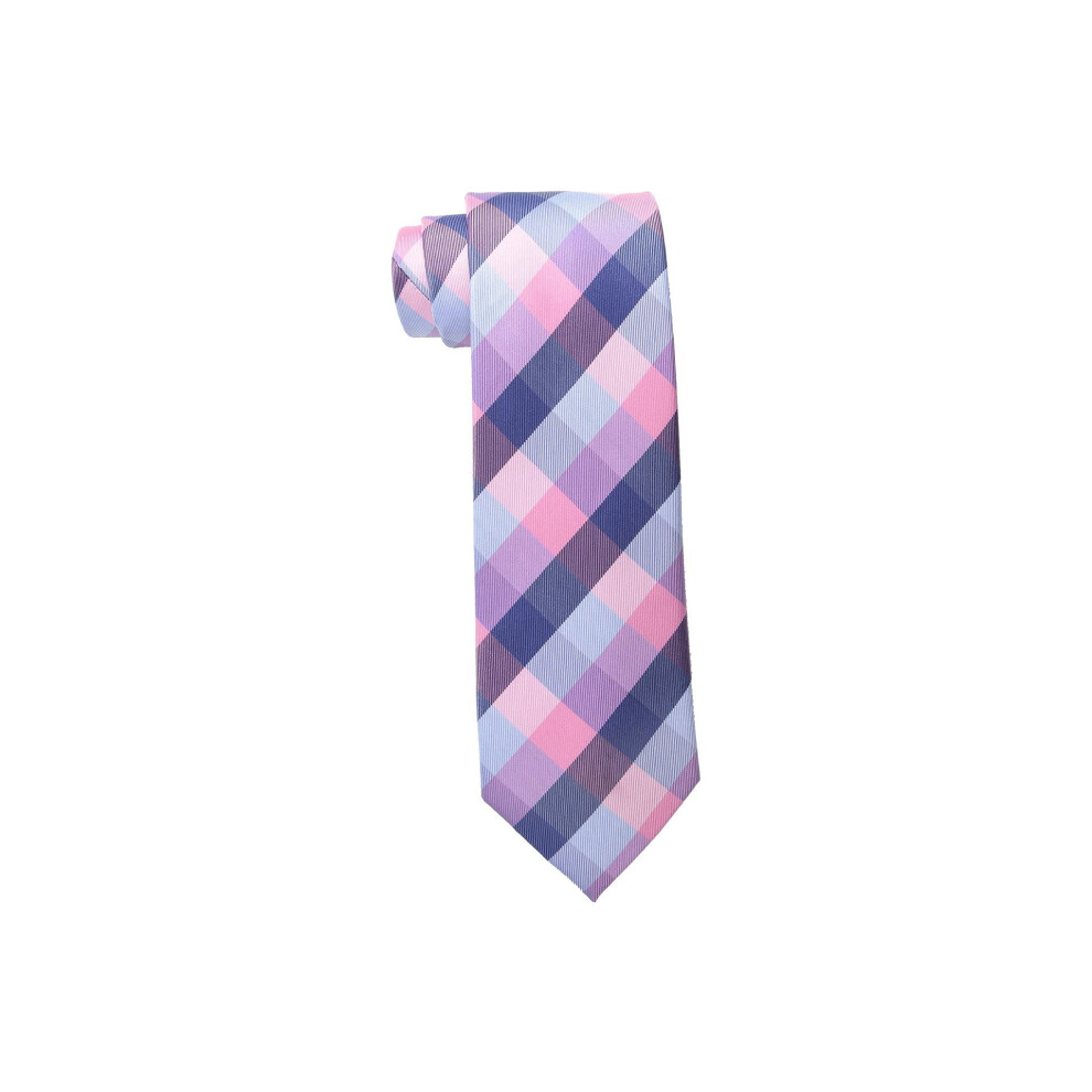 Tommy Hilfiger mens Buffalo Tartan neckties  Pink  Regular US