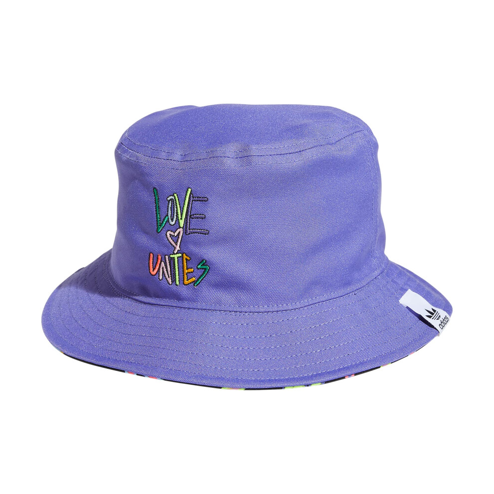 adidas Originals Love Unites Reversible Bucket Hat  Black/Purple/Pride