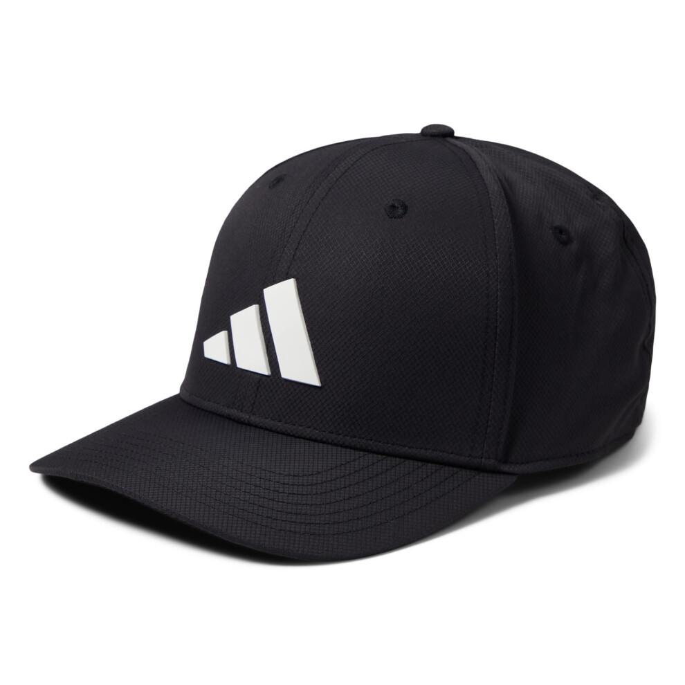 adidas Tour Snapback Golf Hat  Black  One Size