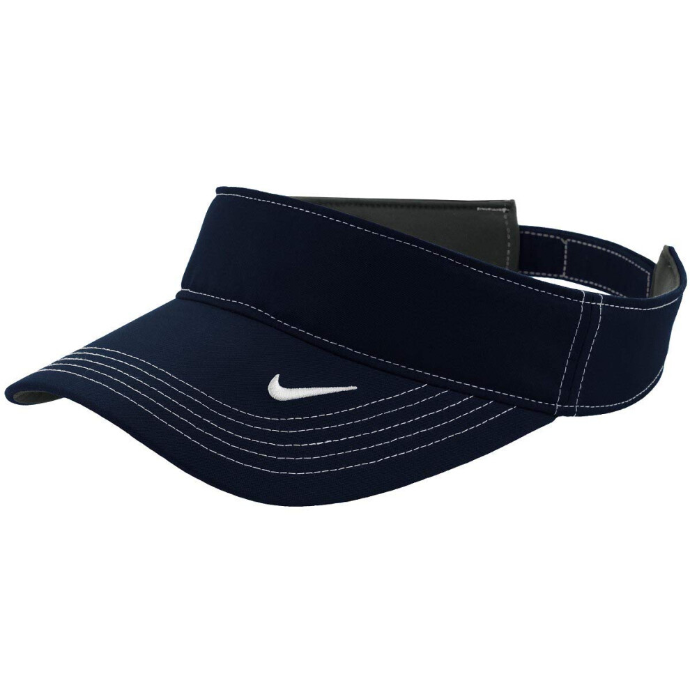 Nike Mens Golf Dri-fit Swoosh Visor  Navy