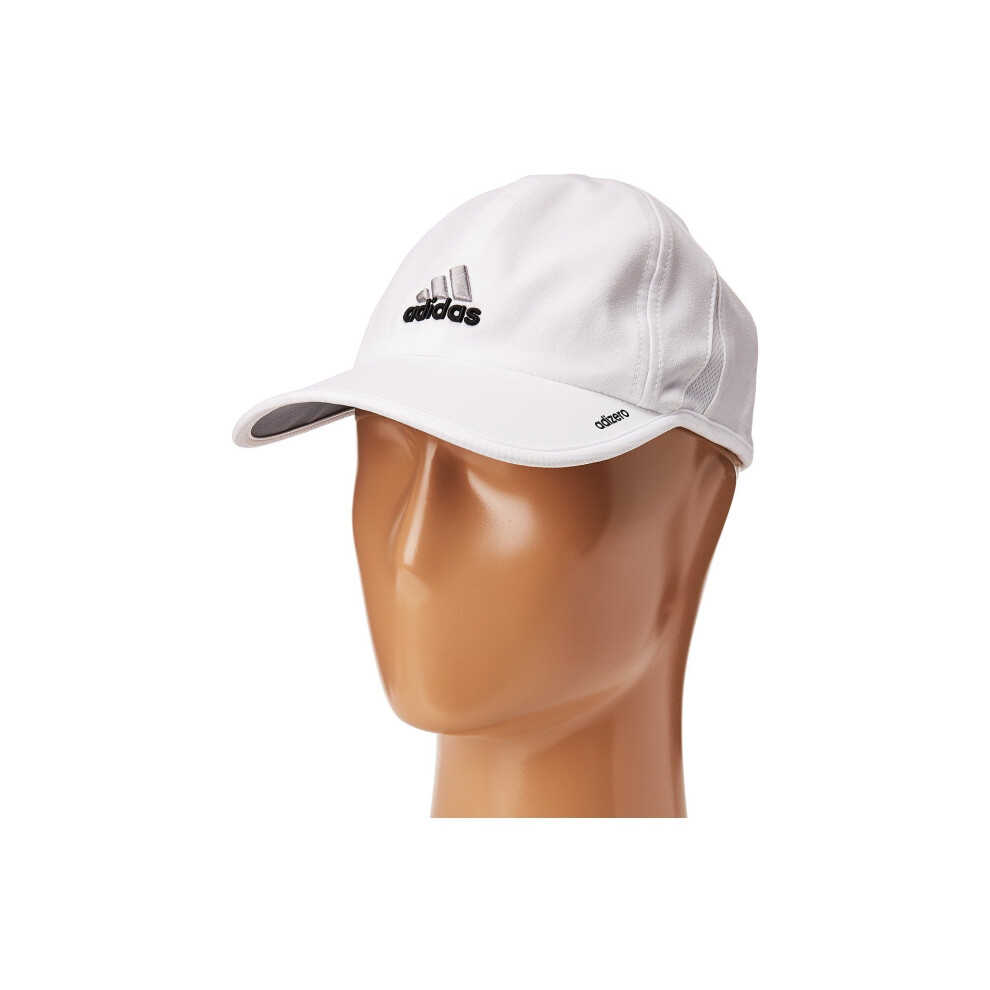 adidas Women's Adizero II Cap  White/Black/Platinum  One Size