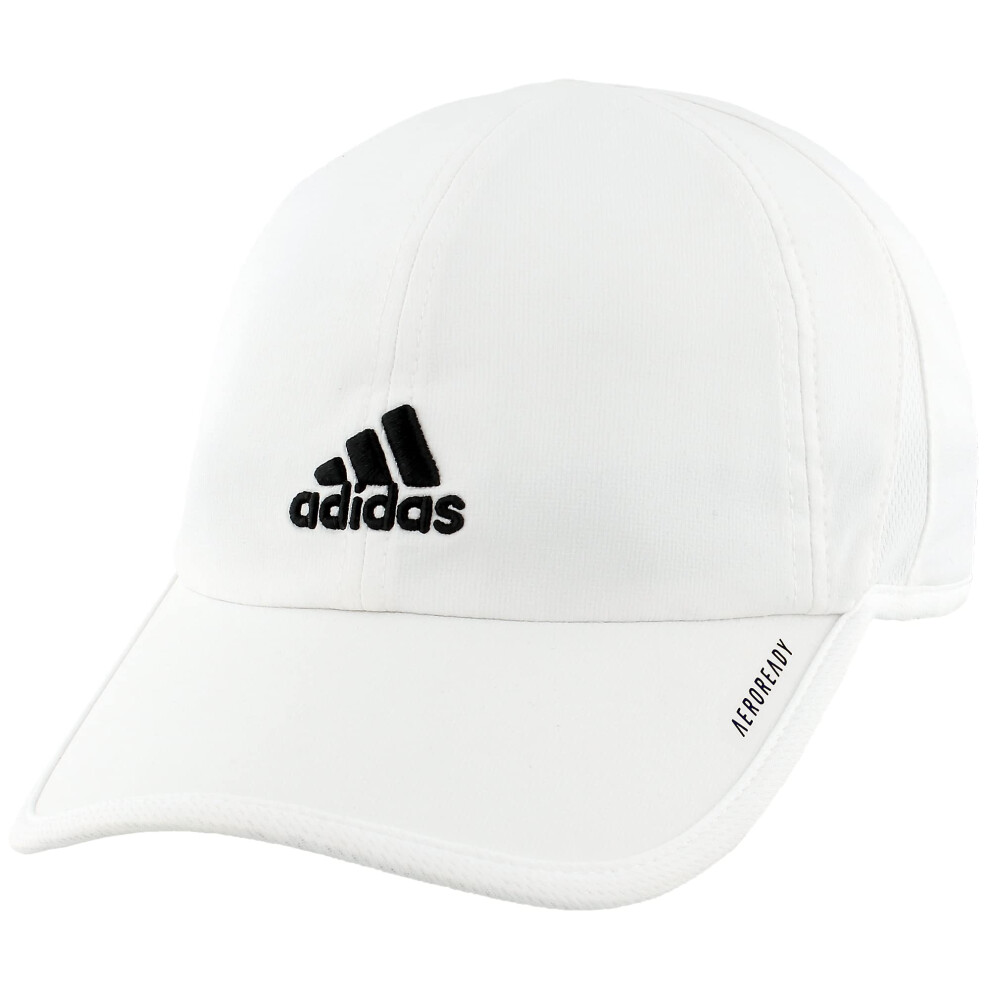 adidas Men's Adizero II Cap  White/Black  One Size