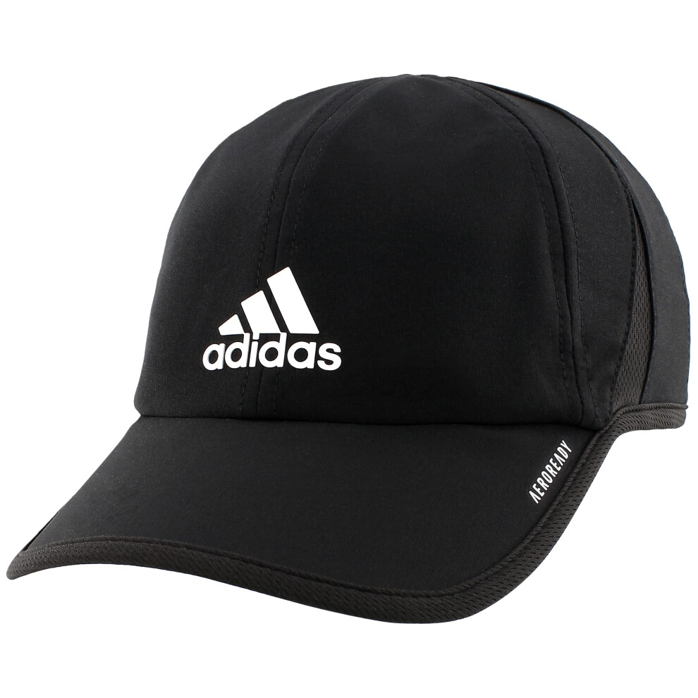 adidas Men's Superlite Relaxed Fit Performance Hat  Black  One Size