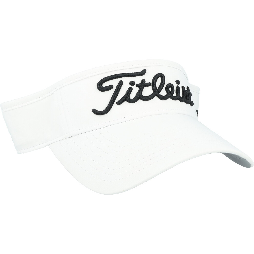 Titleist Tour Performance Golf Visor White/Black One Size Fits Most