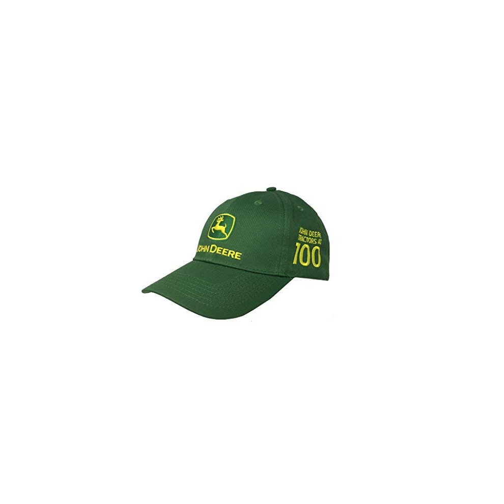 John Deere Mens 100 Year Anniversary Cap- Green