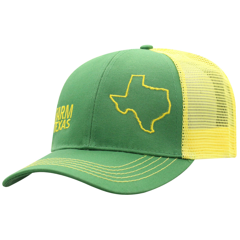 John Deere Farm State Pride Cap-Green and Yellow-Texas