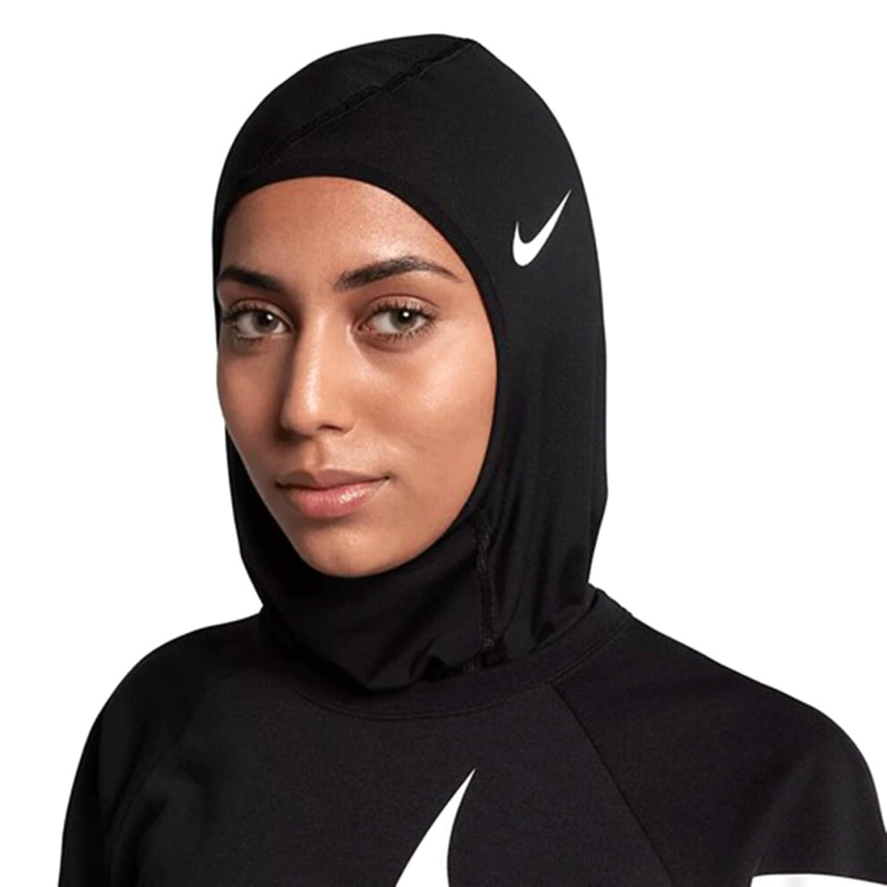 Nike PRO Hijab 2.0 Black/White XS/S