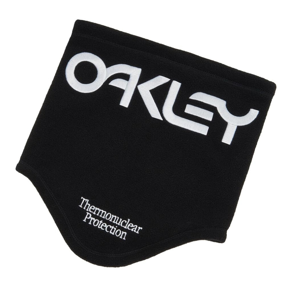 Oakley Men's Thermonuclear Protection Neck Gaiter  Blackout  One Size