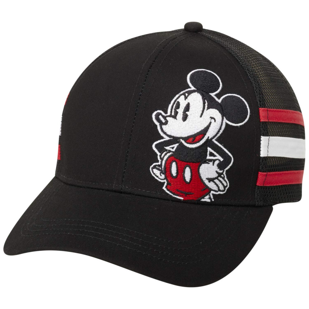 Disney Mens Mickey Mouse Hat - Snap-Back Baseball Cap  Dad Hat  Size O