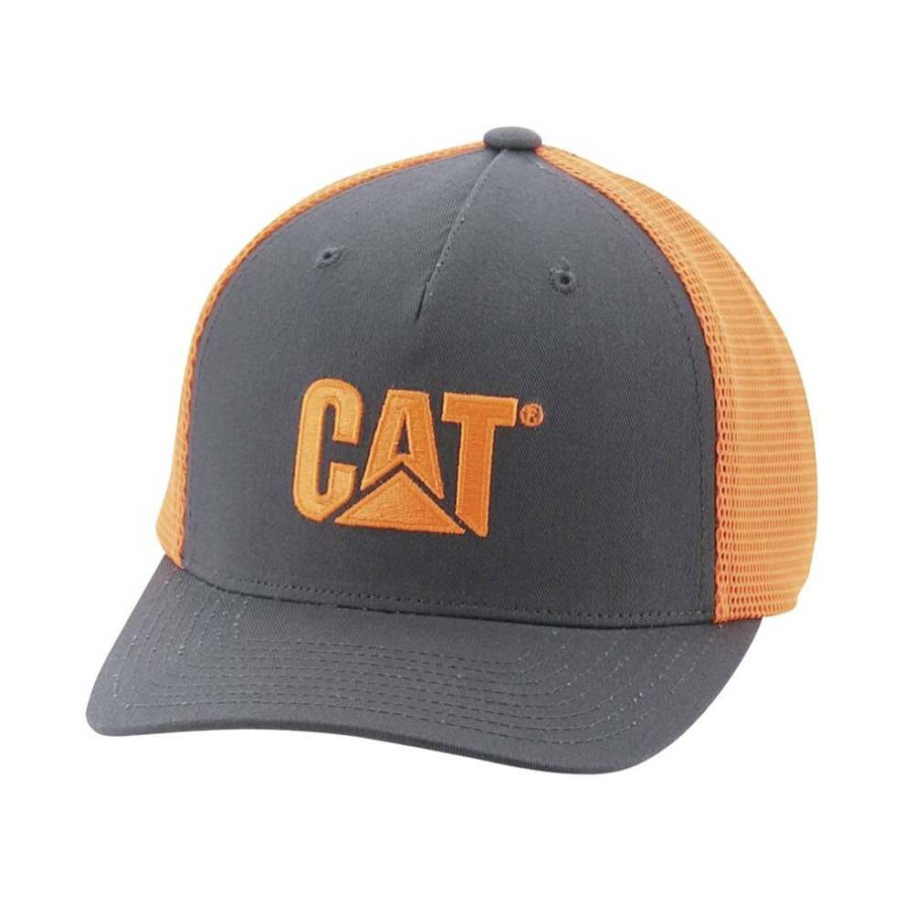 Caterpillar Men's MESH Cap  HI-VIS Orange  One Size