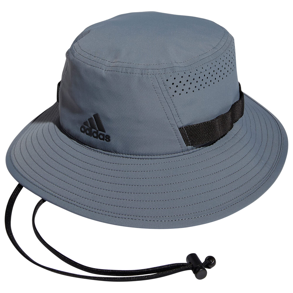 adidas Men's Victory 4 Bucket Hat  Grey  Large-X-Large