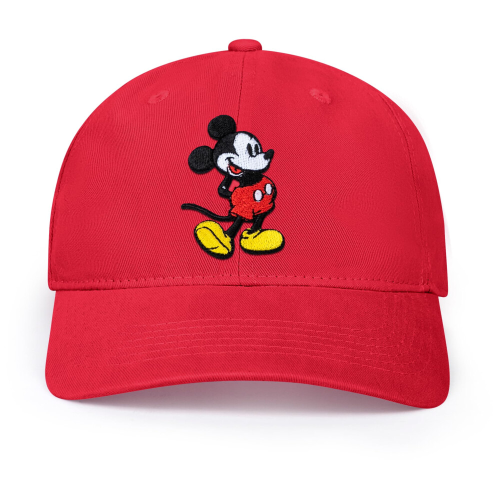 Disney Men's Standard Adult Baseball Cap  Mickey Mouse Adjustable Dad