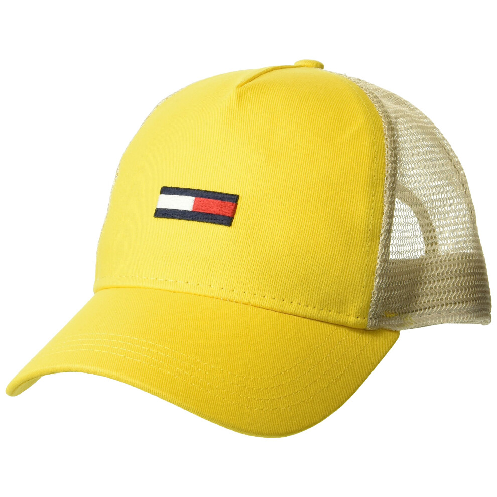 Tommy Hilfiger Men's Trucker Cap  Aspen Gold