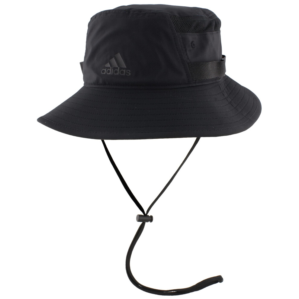 adidas mens Victory 3 Hat Bucket Hat  Black  Small-Medium US