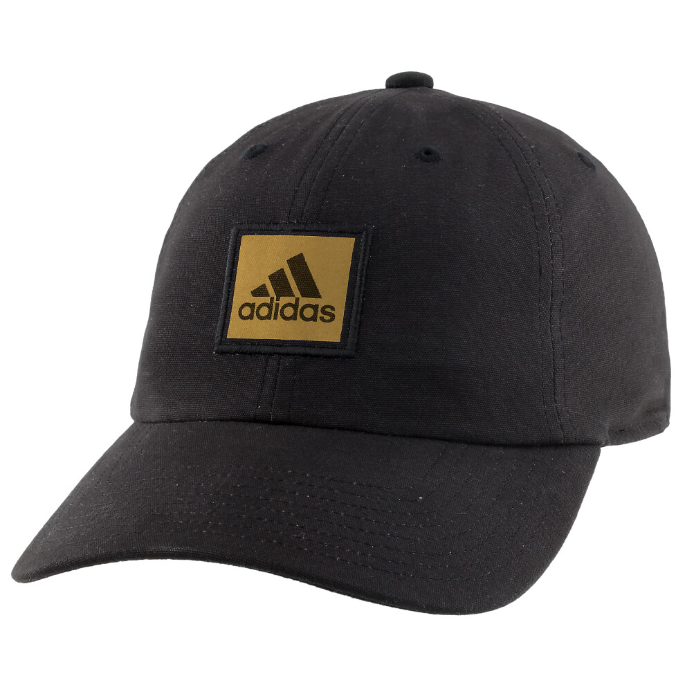 adidas Men's Ultimate Plus II Cap  Black/Gold Metallic  One Size