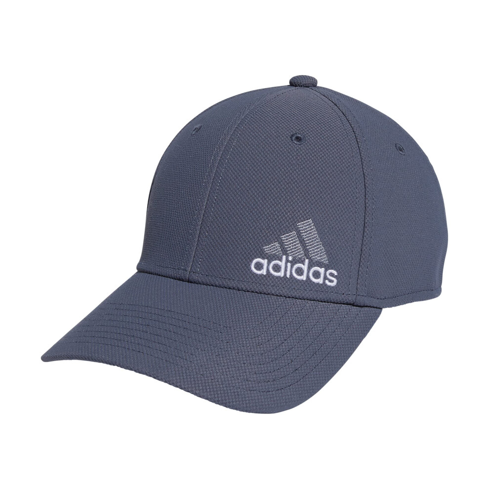 adidas Men's Release 3 Structured Stretch Fit Cap  Onix Grey/Light Oni