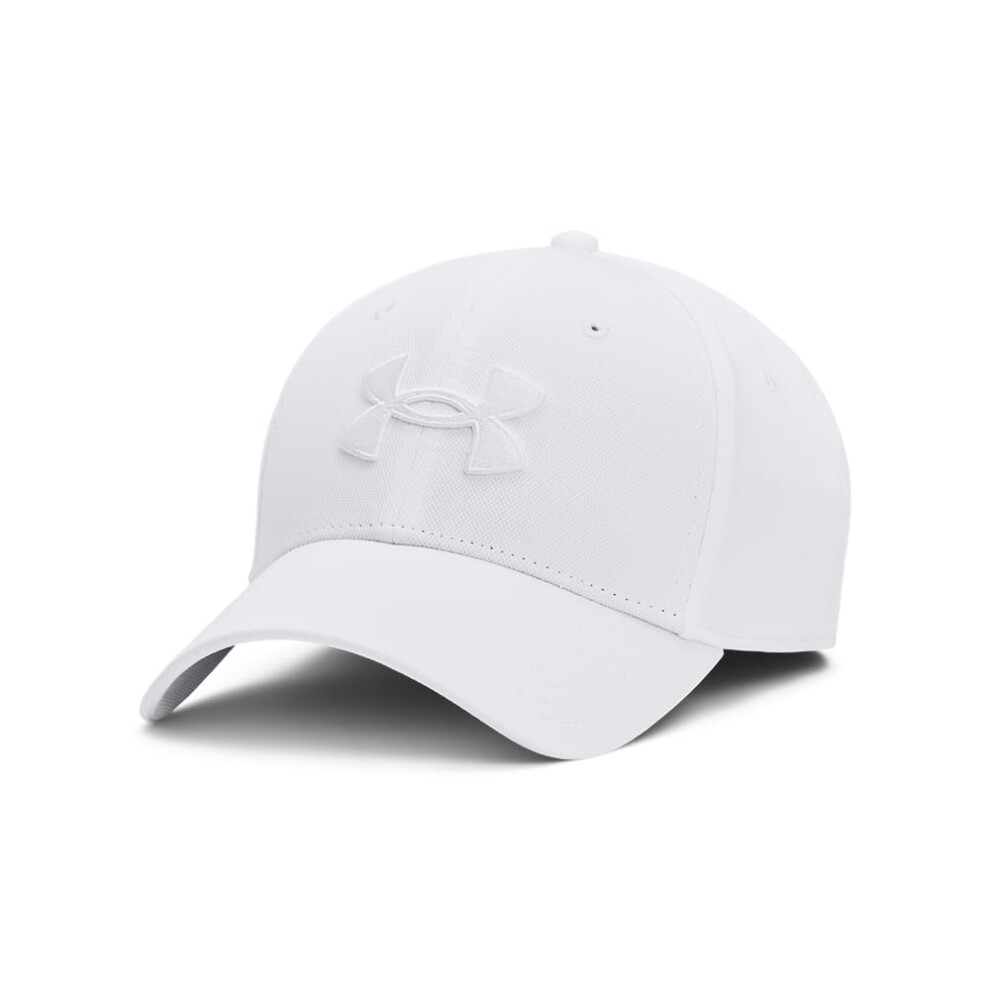 Under Armour Men's Blitzing Cap Stretch Fit  (102) White / / White  Me