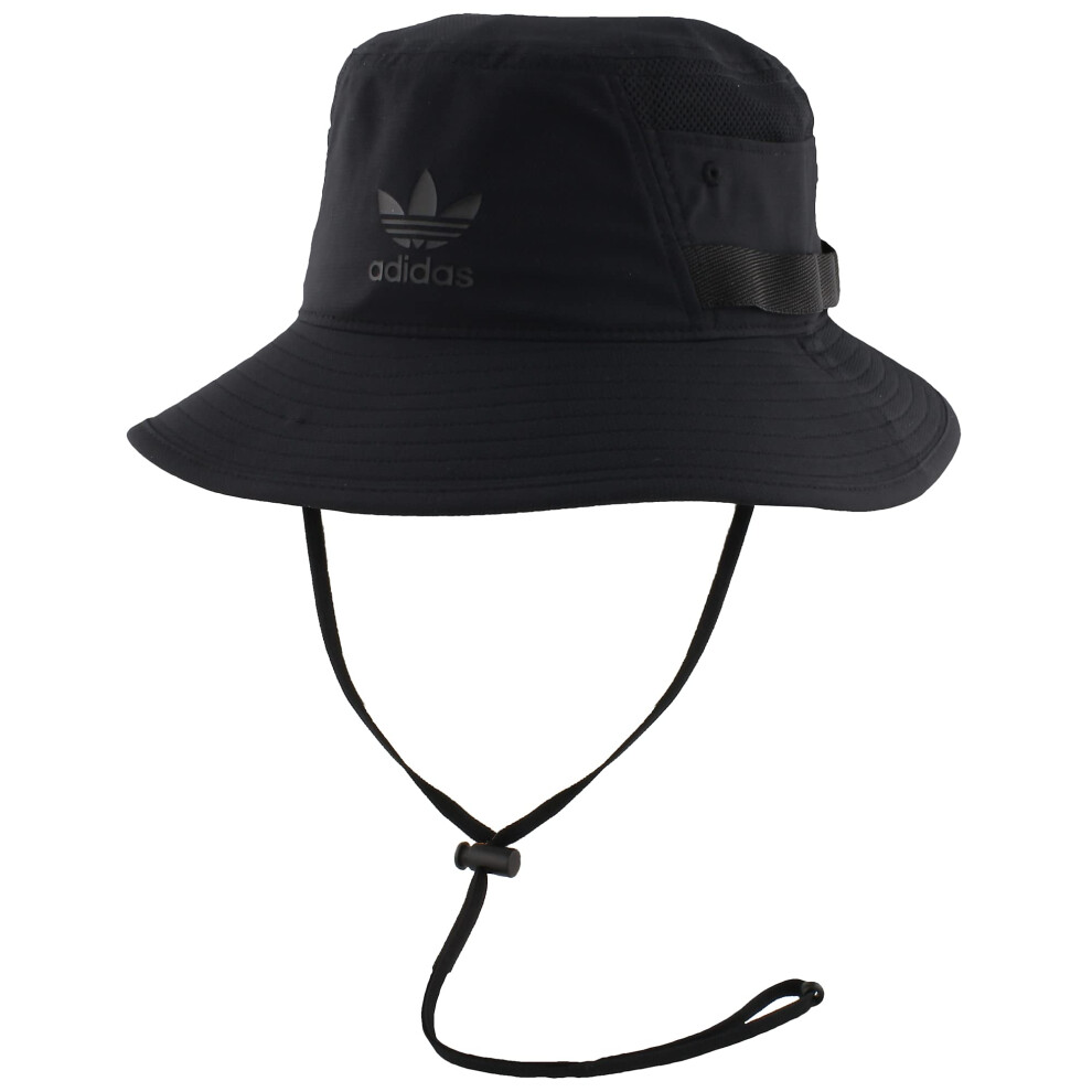 adidas Originals Unisex Originals Webbing Boonie  Black/Black  Small-M